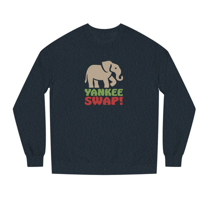 Yankee Swap! Christmas Party — Michael Scott Retro Sweatshirt (Dark)