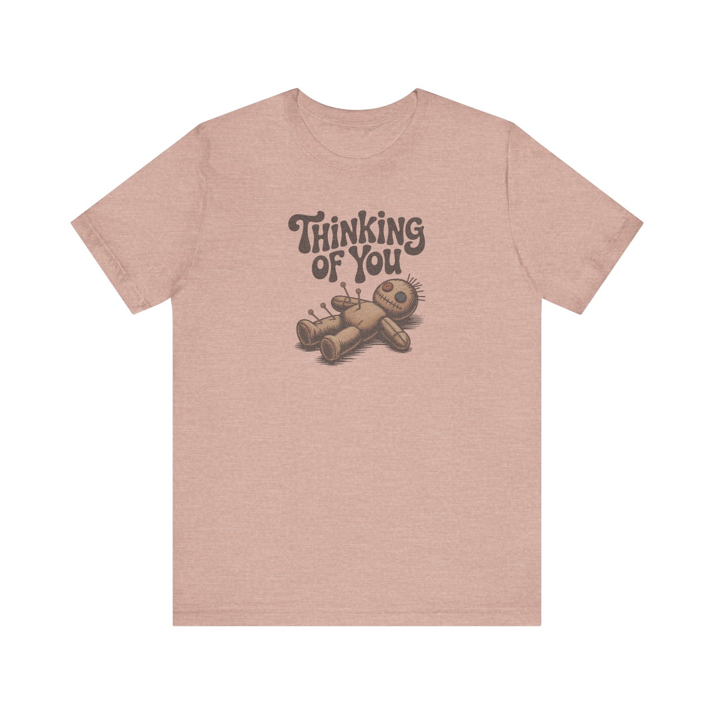 The Voodoo That You Do, So Well — Retro Voodoo Doll Tee (Light)