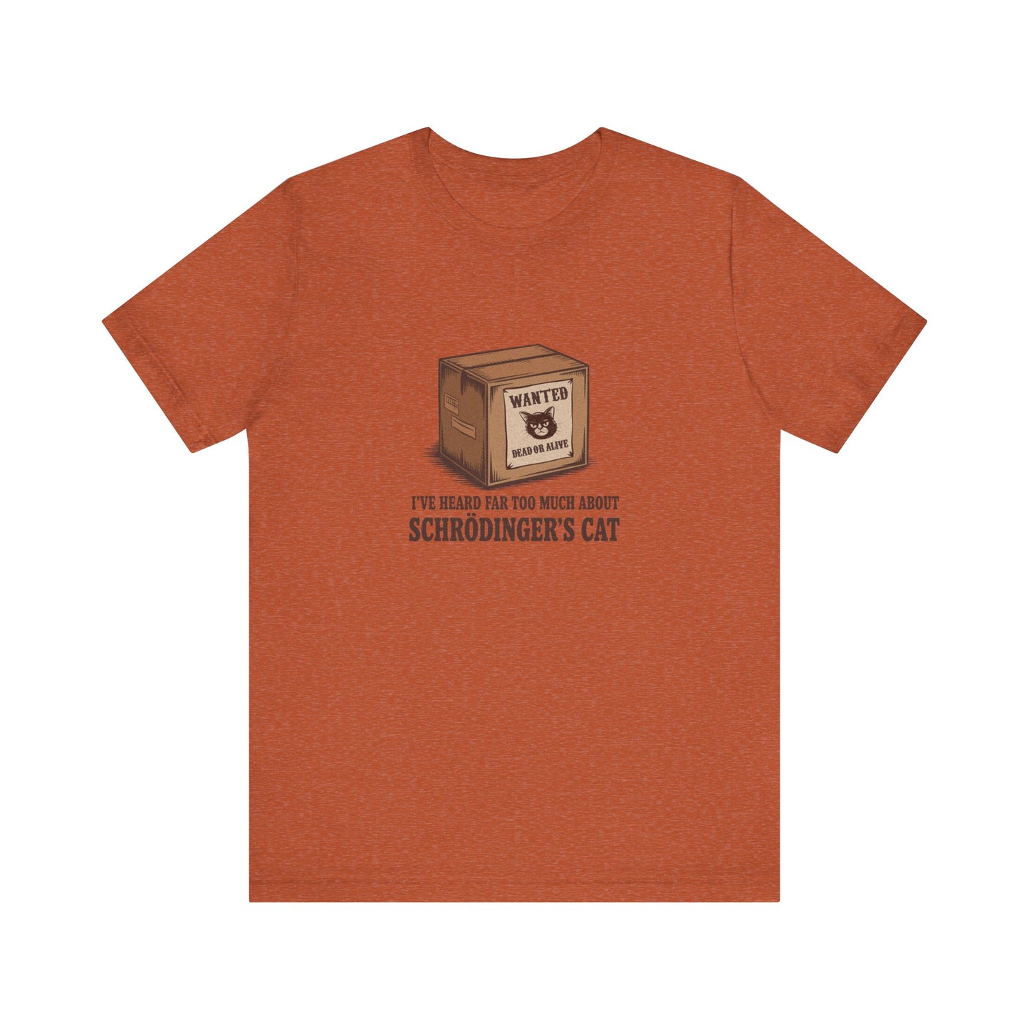 Schrödinger’s Cat — Big Bang Theory Retro Tee (Light)