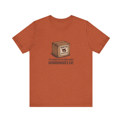 Schrödinger’s Cat — Big Bang Theory Retro Tee (Light)
