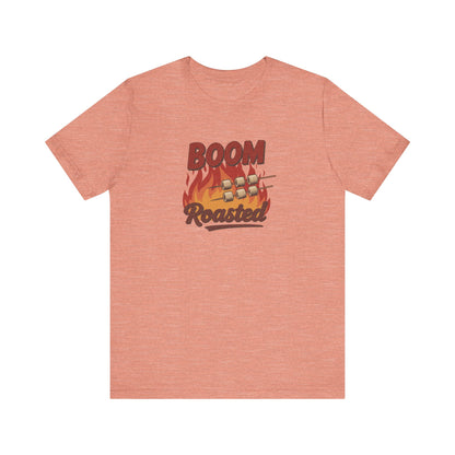 Boom, Roasted — Michael Scott Retro Tee (Light)