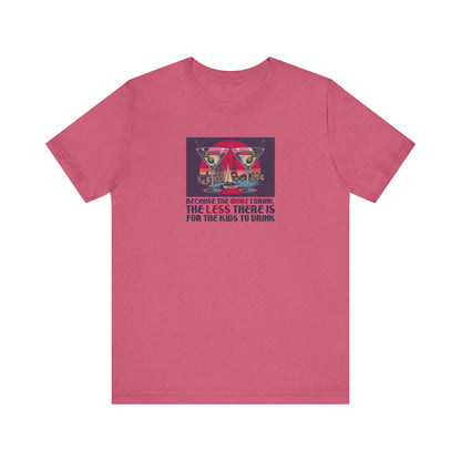 Open Bar (for the Kids) — Friends Retro Tee (Light)
