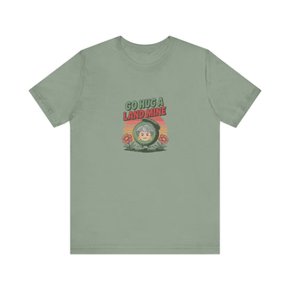 Go Hug a Land Mine — Dorothy Zbornak Retro Tee (Light)