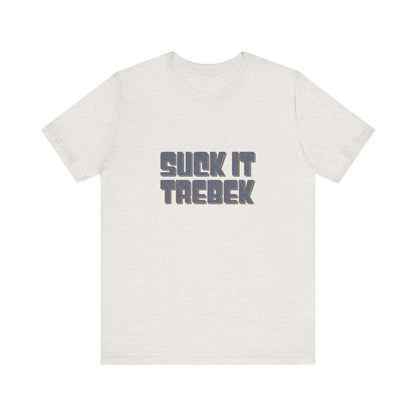 Suck It Trebek — SNL Celebrity Jeopardy Sketch Retro Tee (Light)