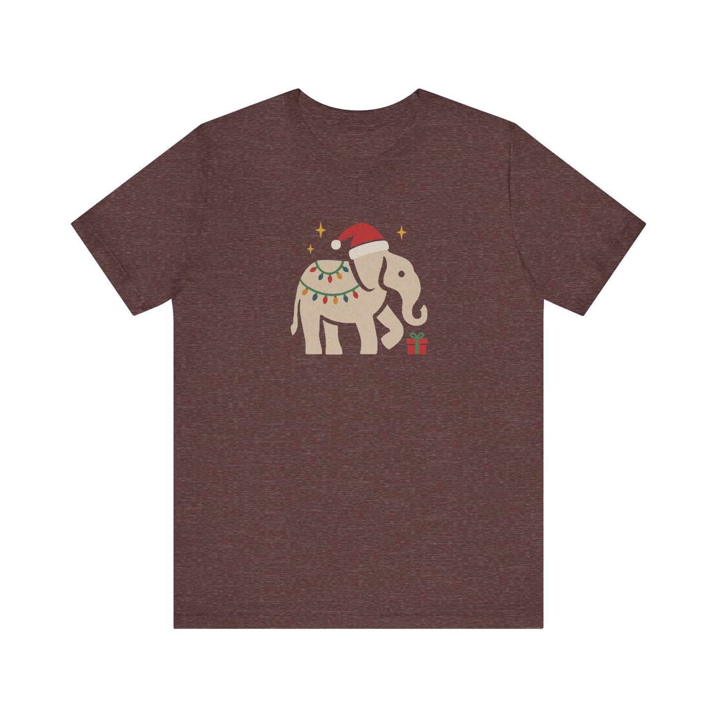 White Elephant Season — Retro Christmas Graphic Tee (Dark)