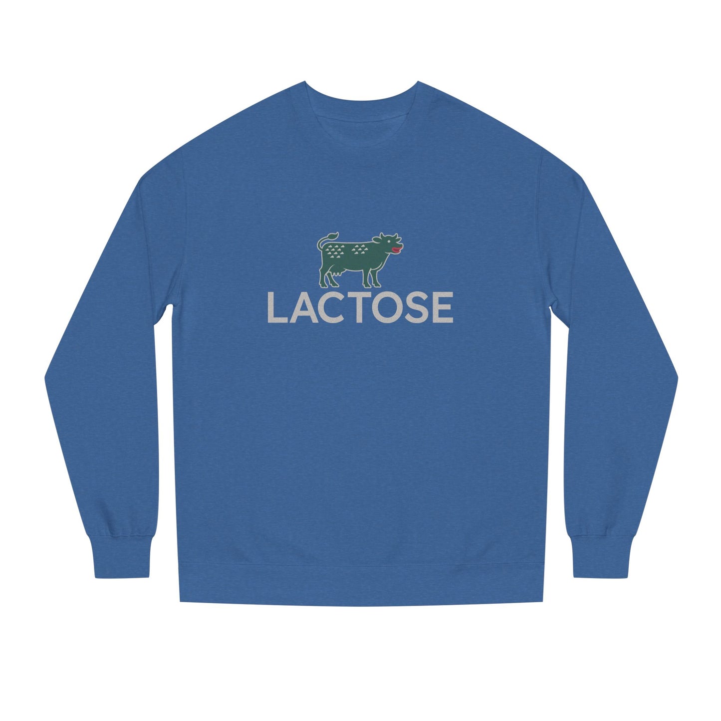 Life is a Beautiful… Typo – LACTOSE Logo Parody Retro Sweatshirt (Dark)