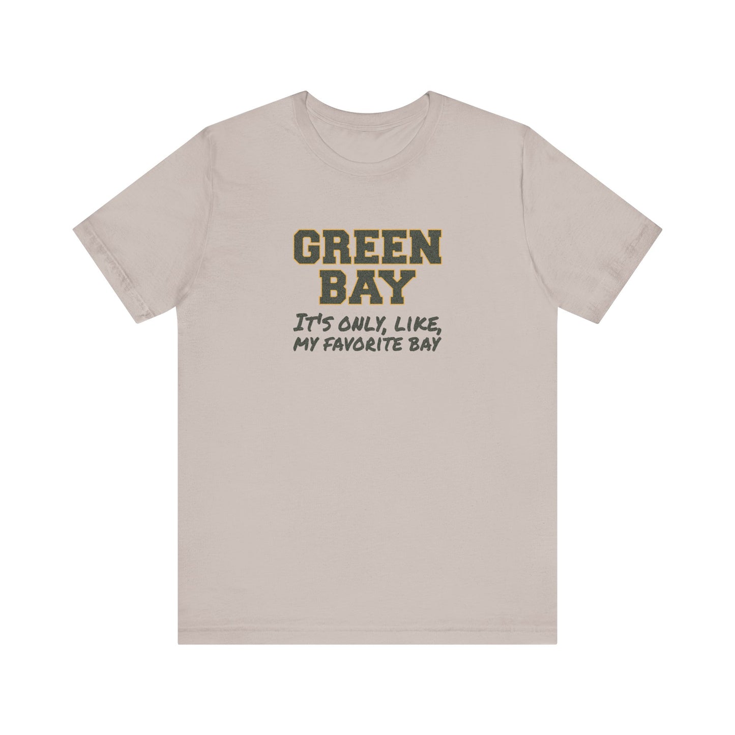 Green Bay (My Favorite Bay) — Phoebe Buffay Football Tee (Light)