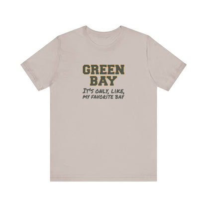 Green Bay (My Favorite Bay) — Phoebe Buffay Football Tee (Light)