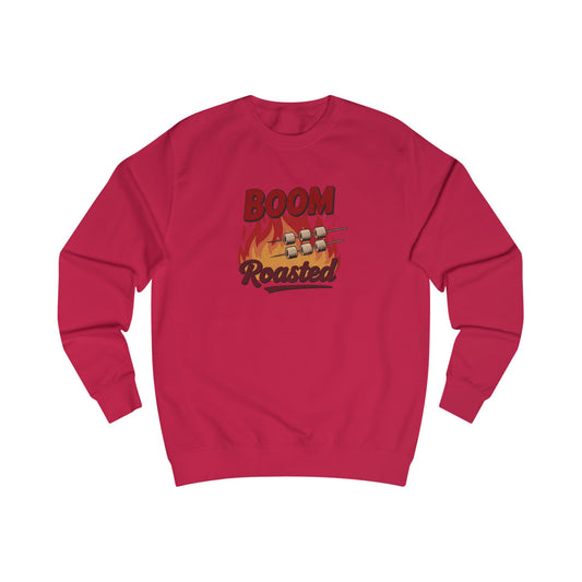 Boom, Roasted — Michael Scott Retro Sweatshirt (Light)