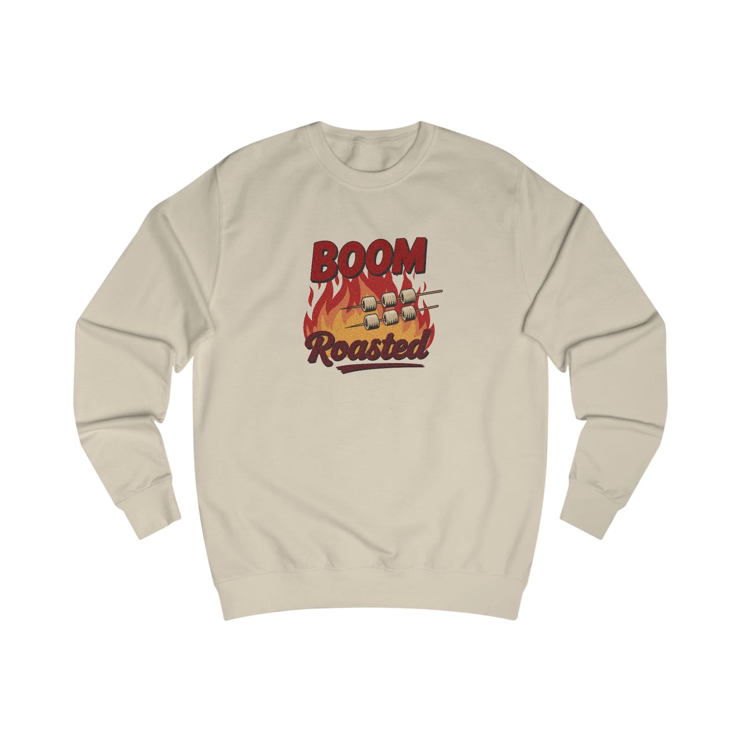 Boom, Roasted — Michael Scott Retro Sweatshirt (Light)