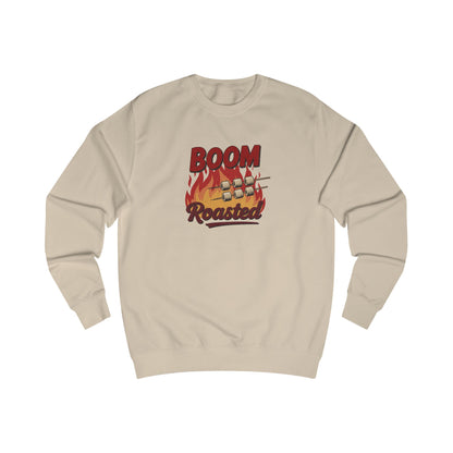 Boom, Roasted — Michael Scott Retro Sweatshirt (Light)