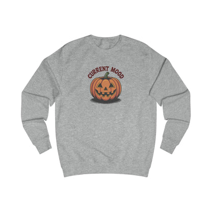 Current Mood (Vintage Jack) — Retro Halloween Sweatshirt (Light)