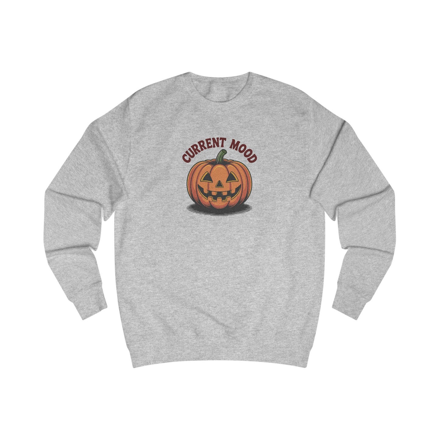 Current Mood (Vintage Jack) — Retro Halloween Sweatshirt (Light)