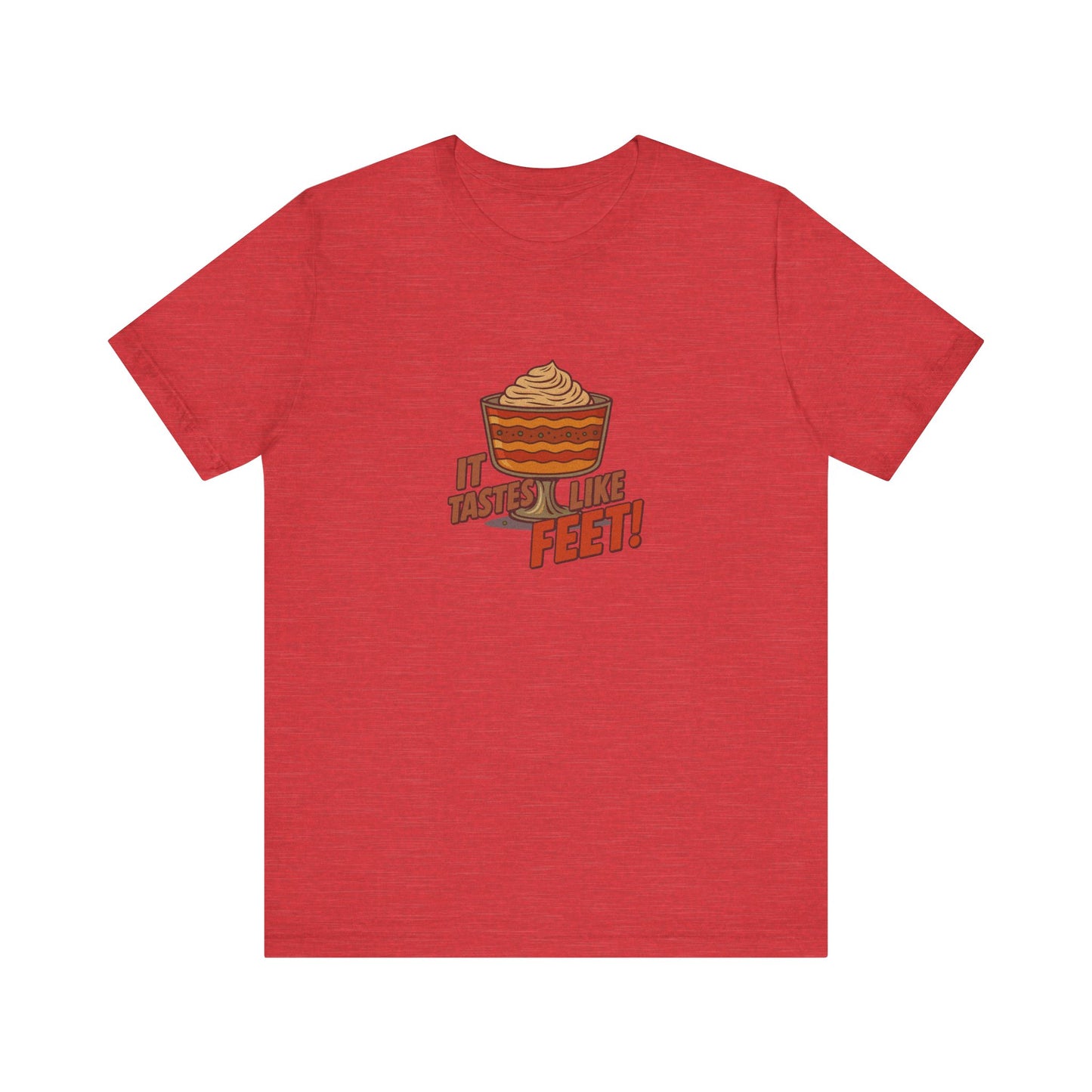 It Tastes Like Feet! — Thanksgiving Trifle Retro Tee (Light)
