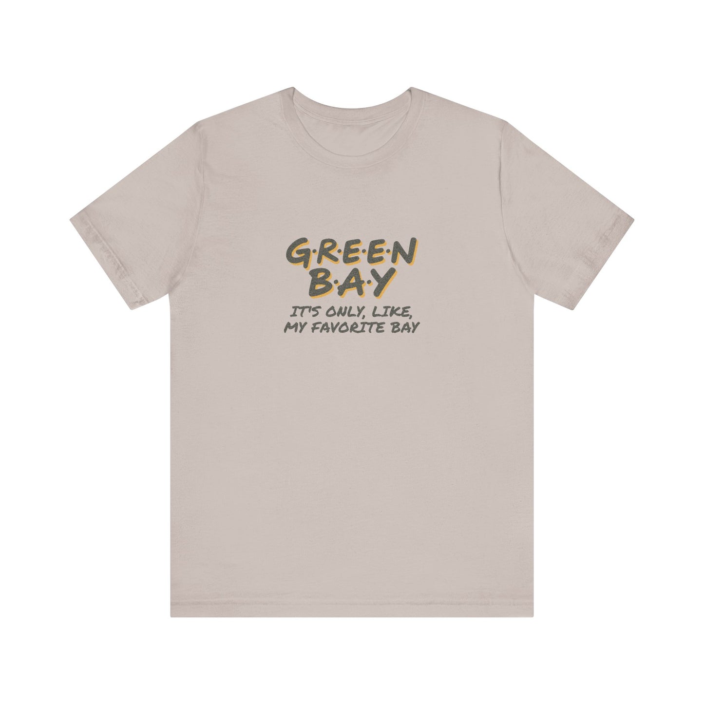 Green Bay (My Favorite Bay) — Phoebe Buffay Football Tee (Light)
