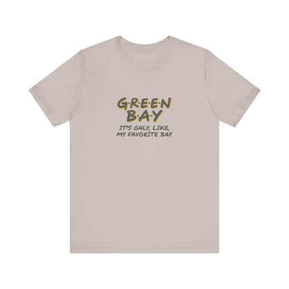 Green Bay (My Favorite Bay) — Phoebe Buffay Football Tee (Light)
