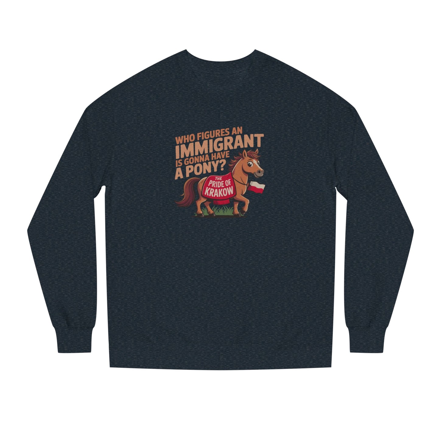 The Pride of Krakow — Seinfeld Retro Sweatshirt (Dark)