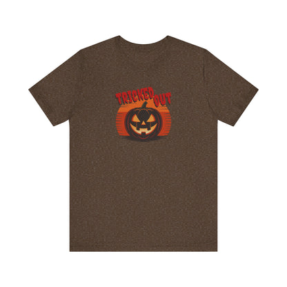 Tricked Out — Vintage Jack-O’-Lantern Tee (Dark)