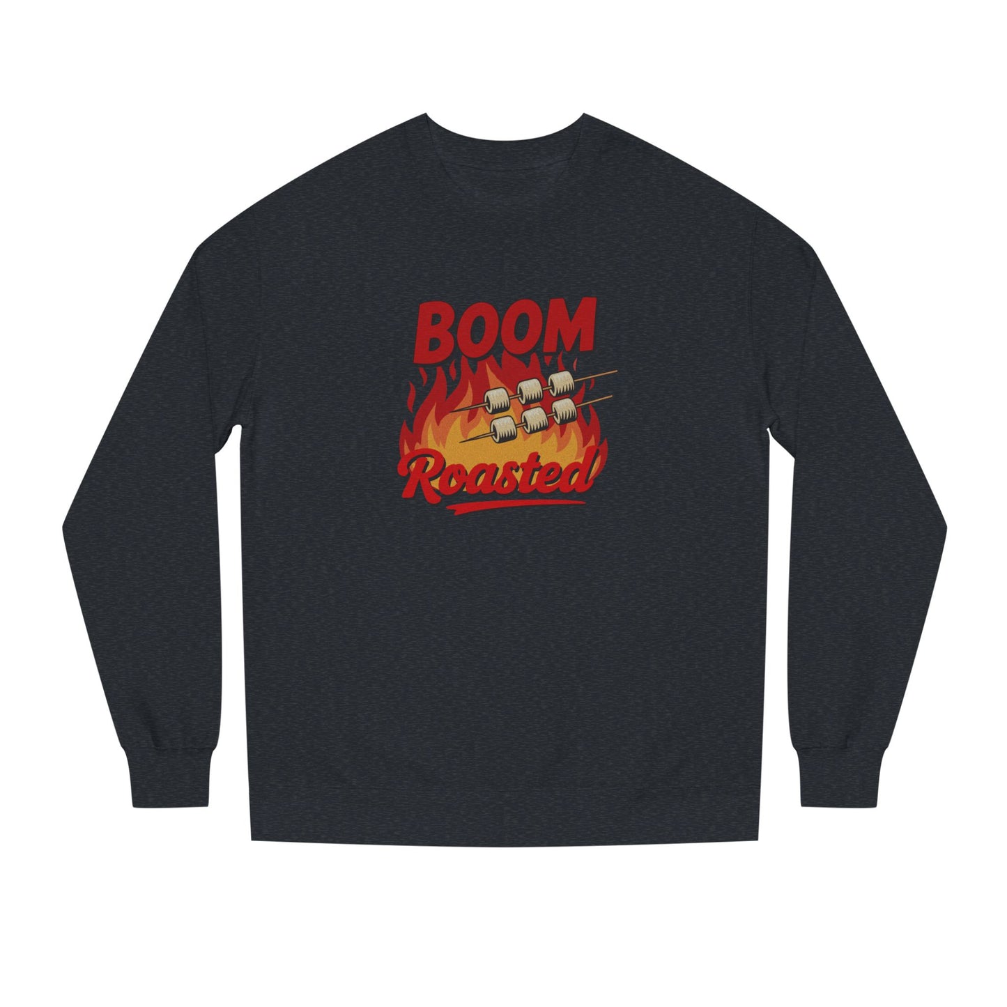 Boom, Roasted — Michael Scott Retro Sweatshirt (Dark)