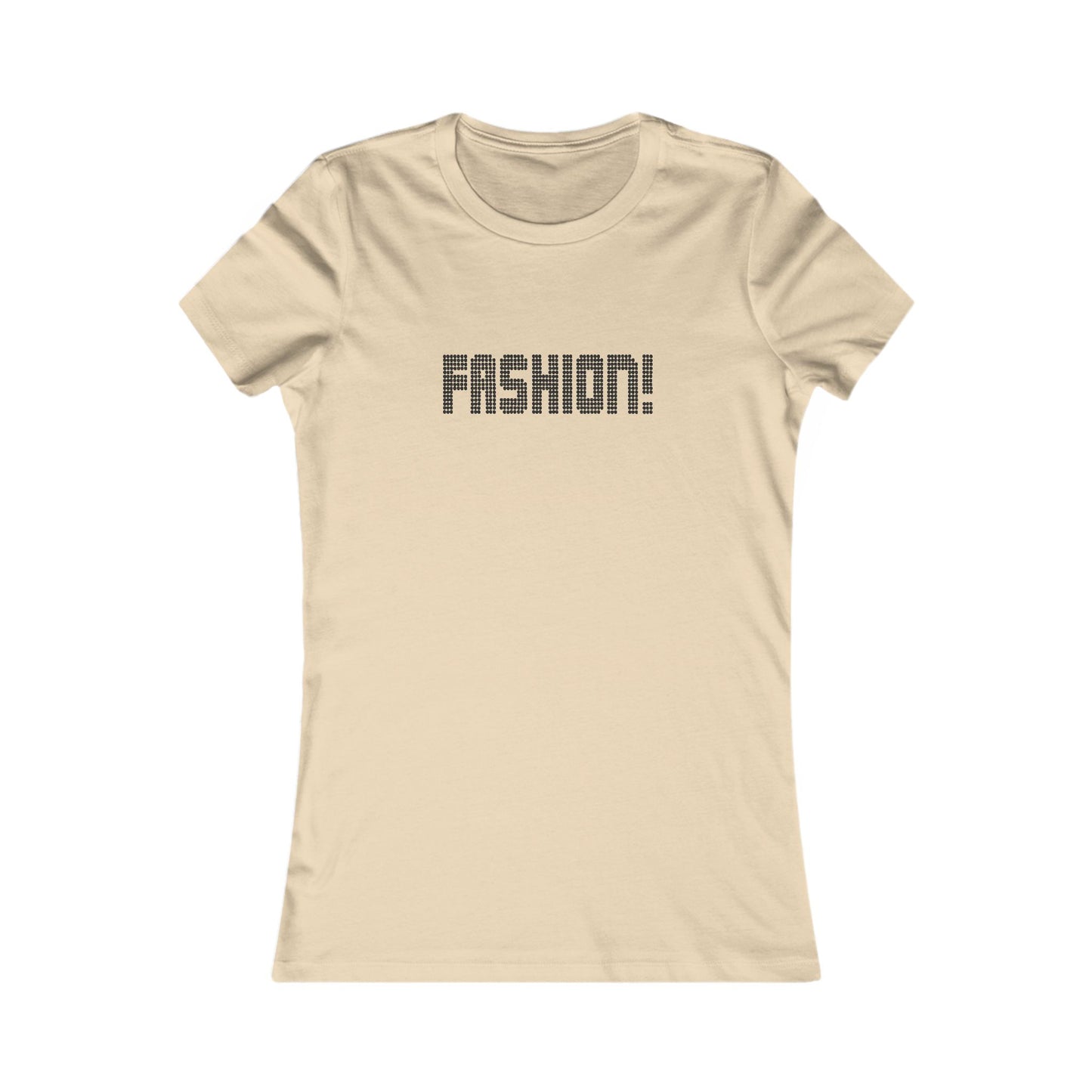 FASHION! — Psych Faux Rhinestones Retro Women's Tee (Light)
