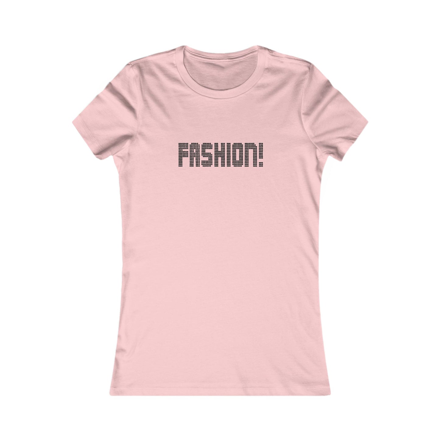 FASHION! — Psych Faux Rhinestones Retro Women's Tee (Light)