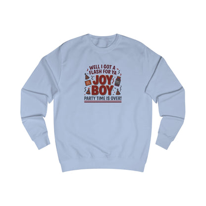 Joy Boy — Seinfeld Library Investigator Retro Sweatshirt (Light)