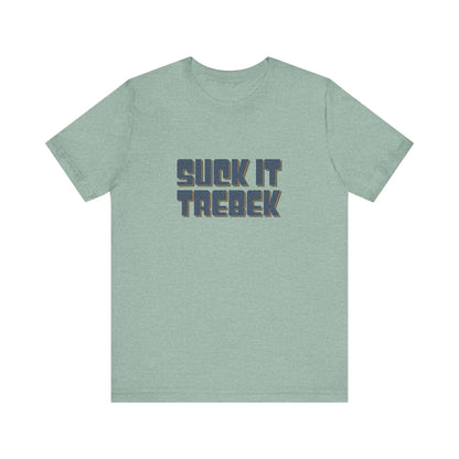 Suck It Trebek — SNL Celebrity Jeopardy Sketch Retro Tee (Light)