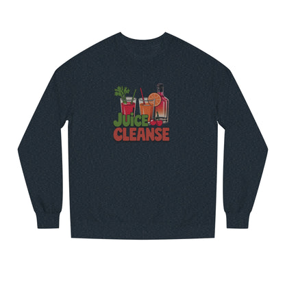 Juice Cleanse Liquid Diet — Boozy Brunch Retro Sweatshirt (Dark)