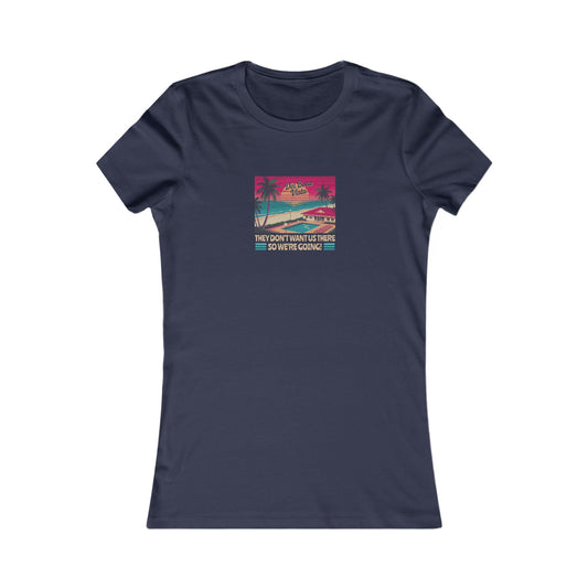 Del Boca Vista (We’re Going!) — Seinfeld Retro Women's Tee (Dark)