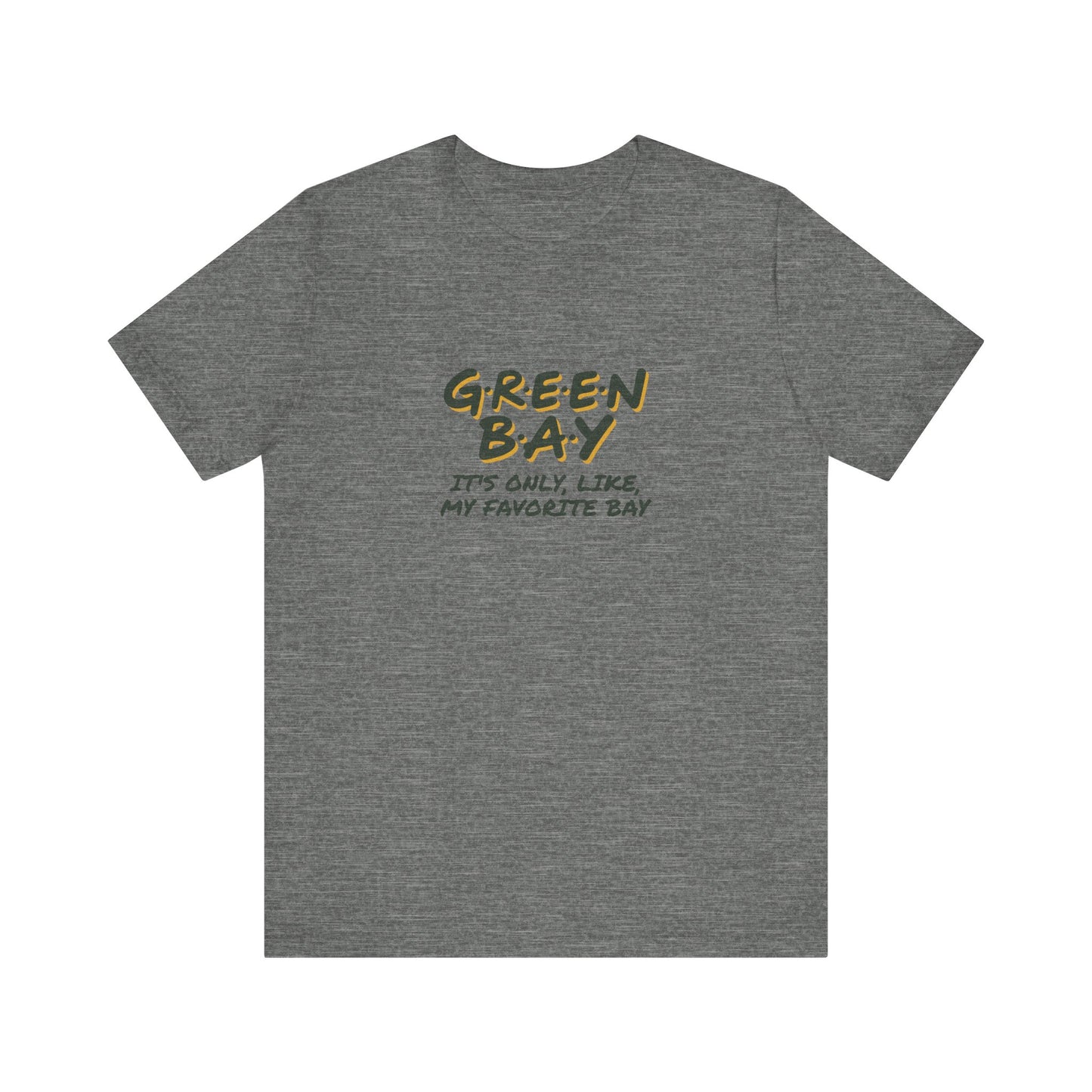 Green Bay (My Favorite Bay) — Phoebe Buffay Football Tee (Light)