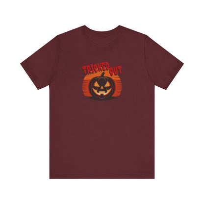 Tricked Out — Vintage Jack-O’-Lantern Tee (Dark)
