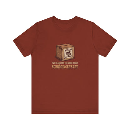 Schrödinger’s Cat — Big Bang Theory Retro Tee (Dark)