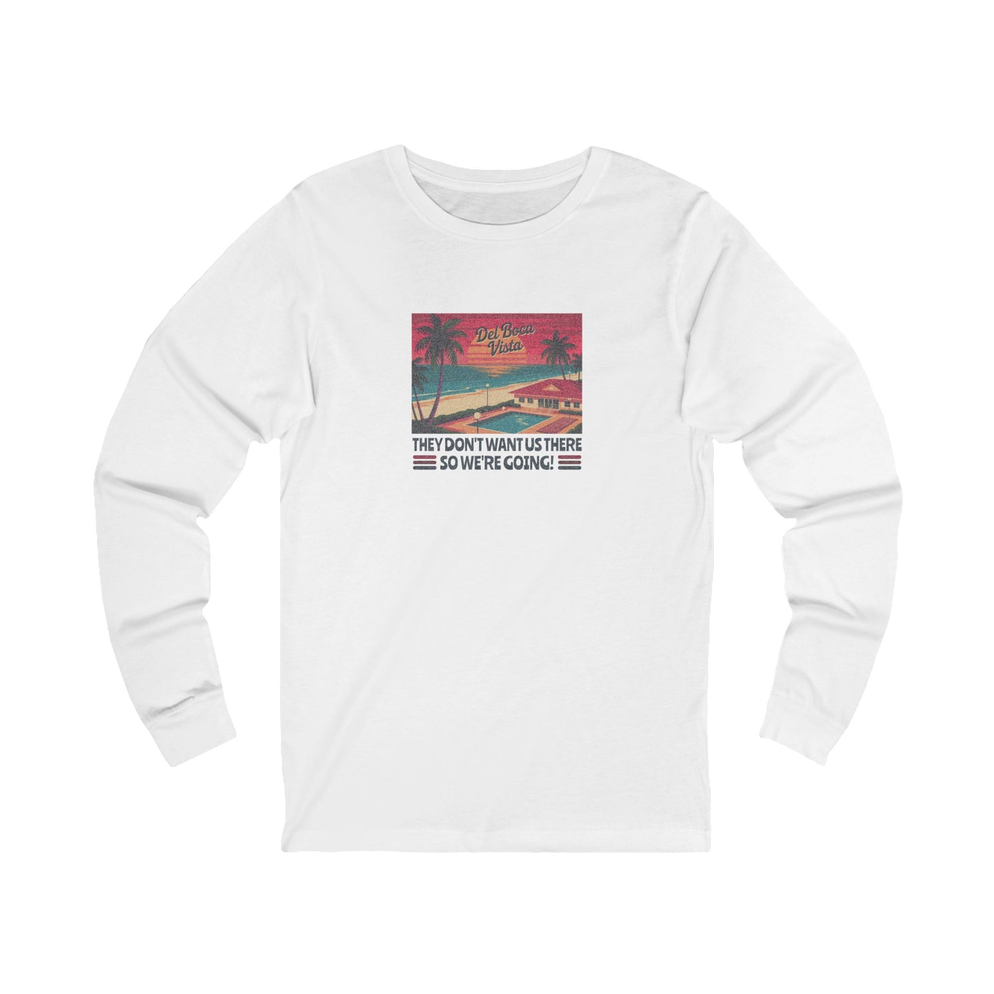 Del Boca Vista (We’re Going!) — Seinfeld Retro Long Sleeve (Light)