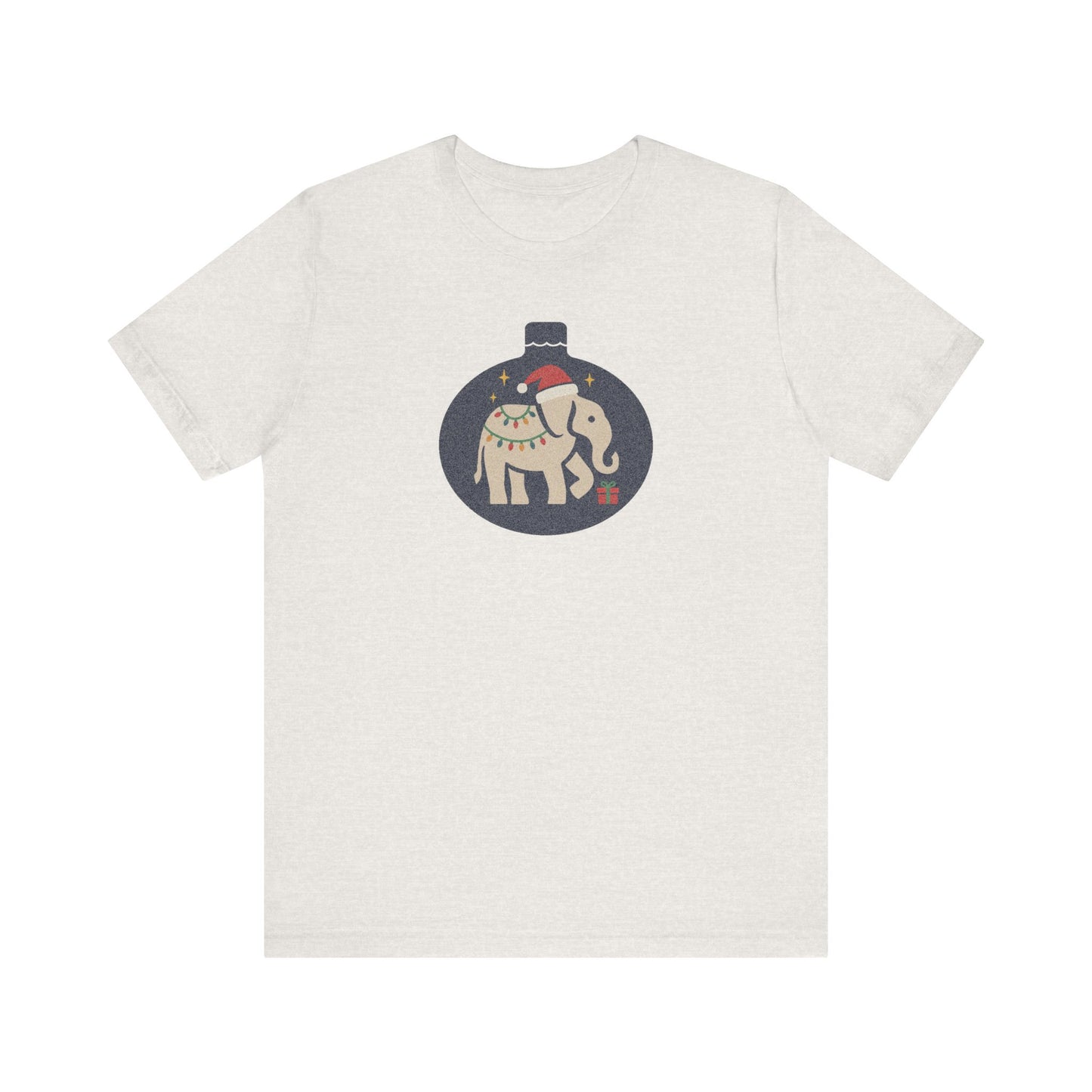 White Elephant Season — Retro Christmas Graphic Tee (Light)