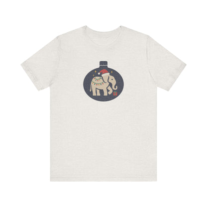 White Elephant Season — Retro Christmas Graphic Tee (Light)