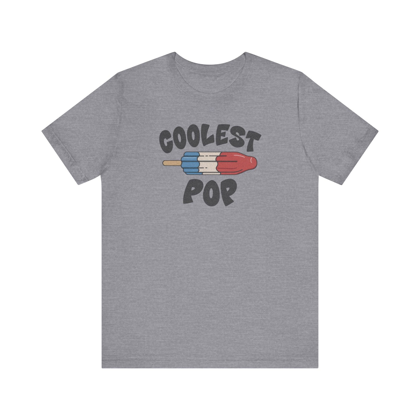 Coolest Pop Shirt — Funny Dad Gift, Retro Ice Pop Tee