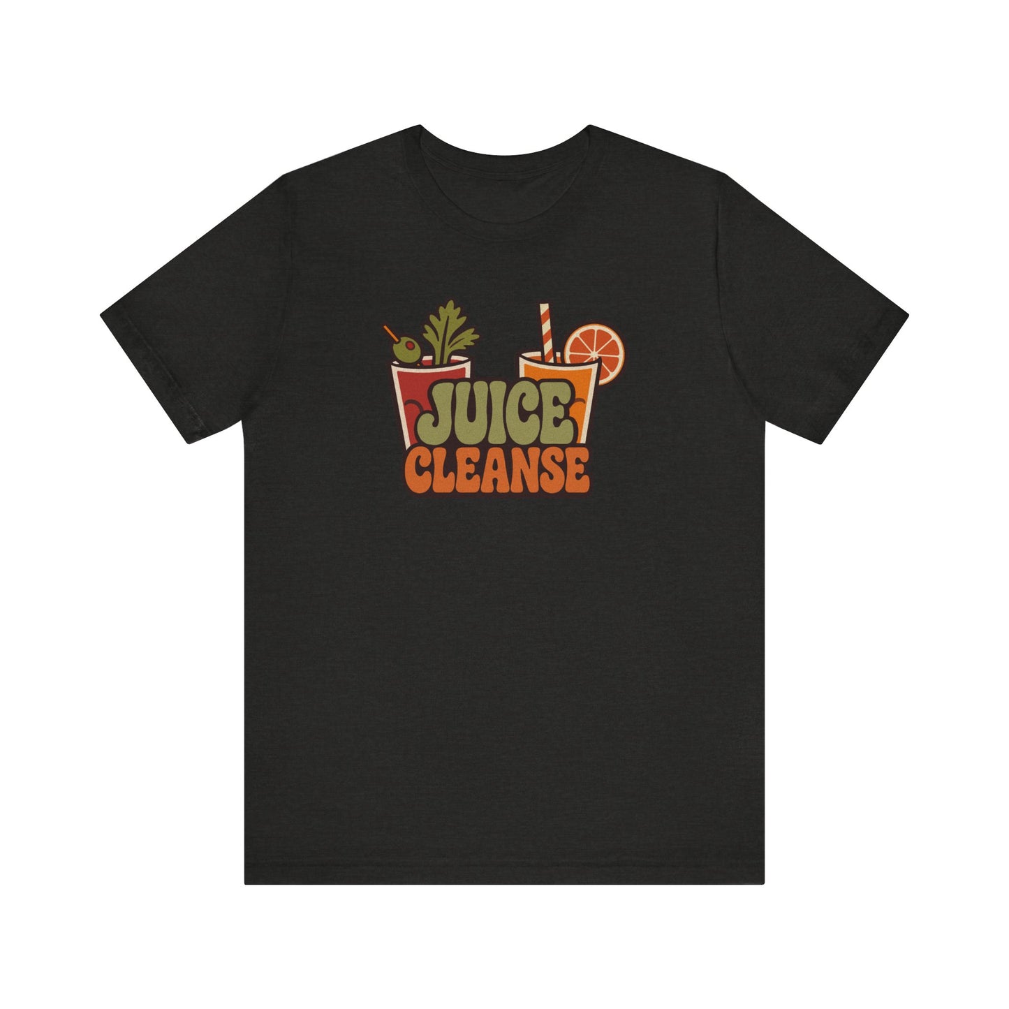 Juice Cleanse Liquid Diet — Boozy Brunch Retro Tee (Dark)