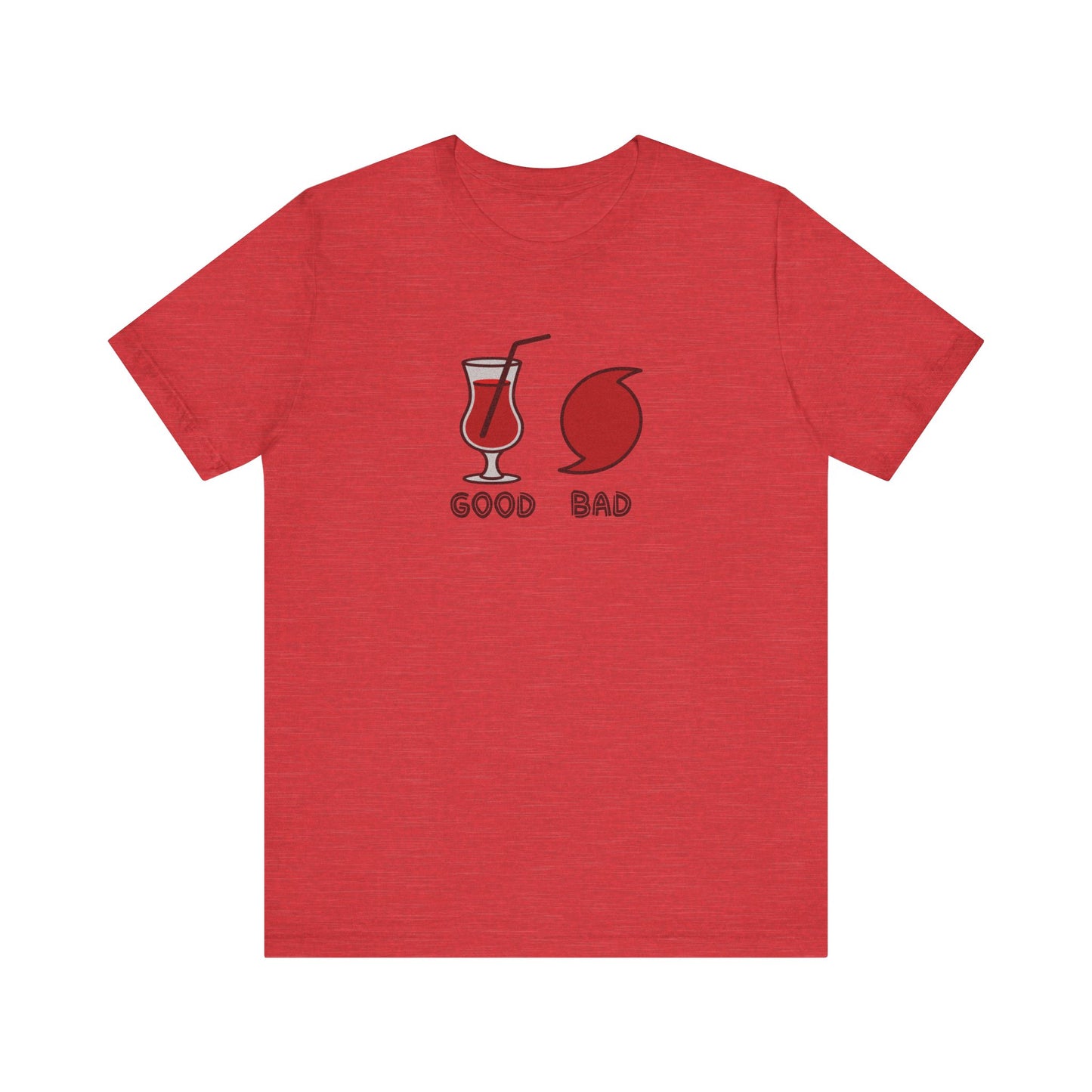 Good Hurricane, Bad Hurricane – Tropical Retro Tee (Light)
