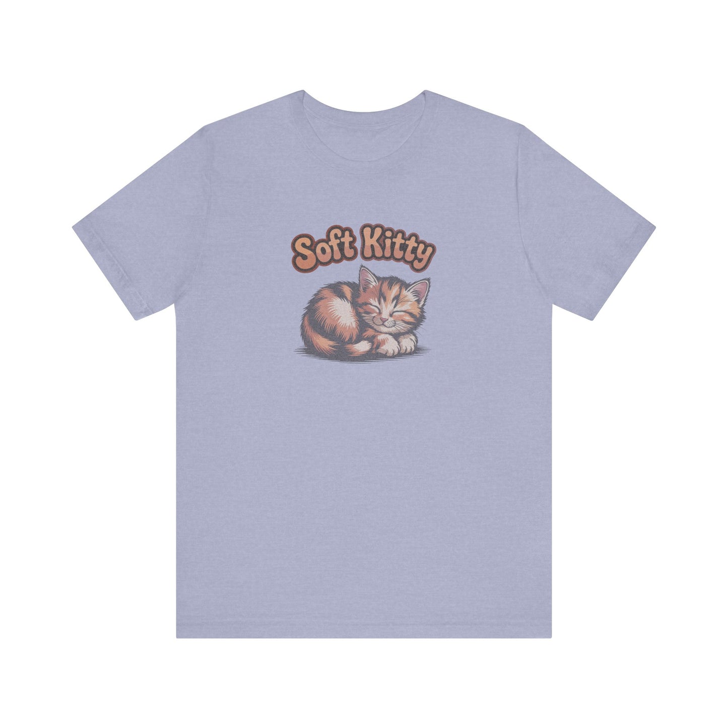 Soft Kitty Sick-Day Lullaby — Big Bang Theory Retro Tee (Light)