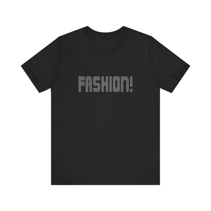 FASHION! — Psych Faux Rhinestones Retro Tee (Dark)