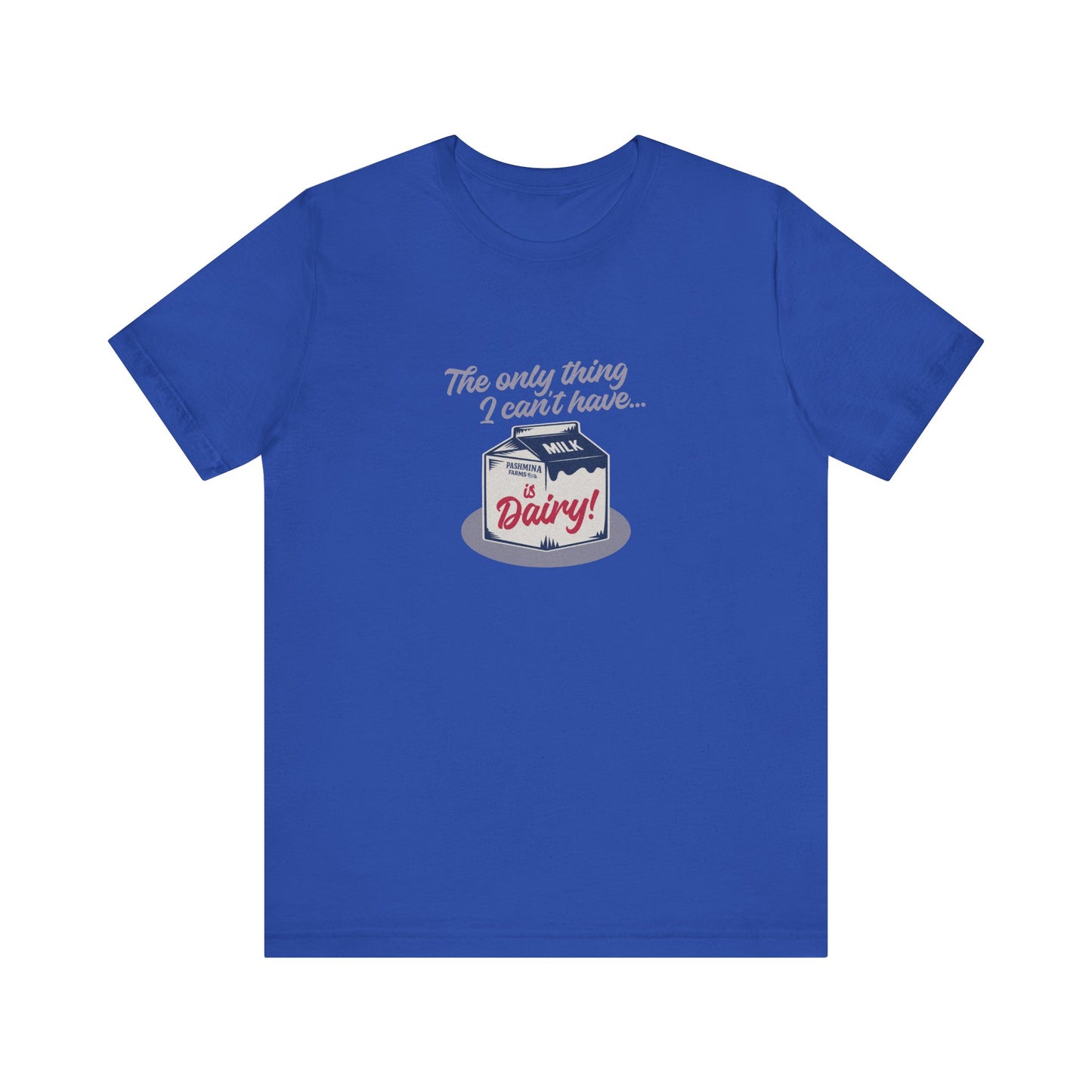 Can’t Have Dairy — Friends Jill Green Retro Tee (Dark)