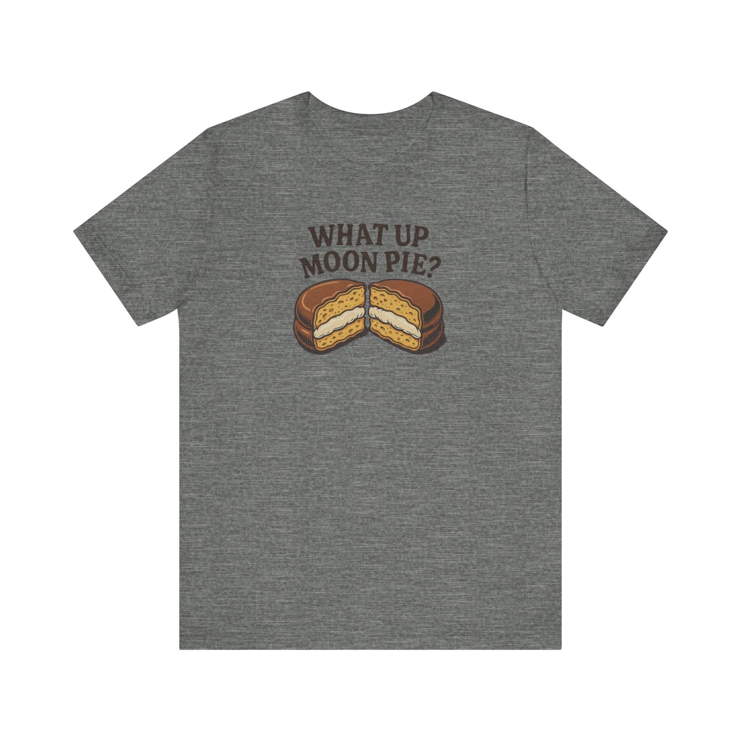 What Up, Moon Pie? — Big Bang Theory Retro Tee (Light)