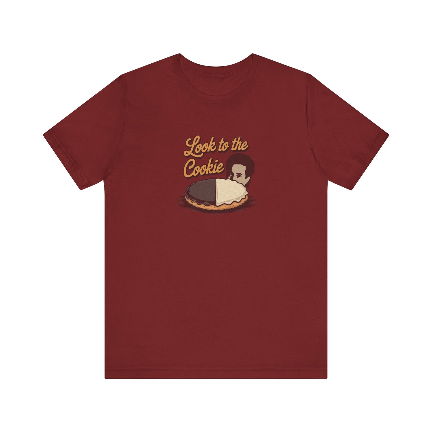 Look to the (Black-and-White) Cookie — Seinfeld Retro Tee (Dark)