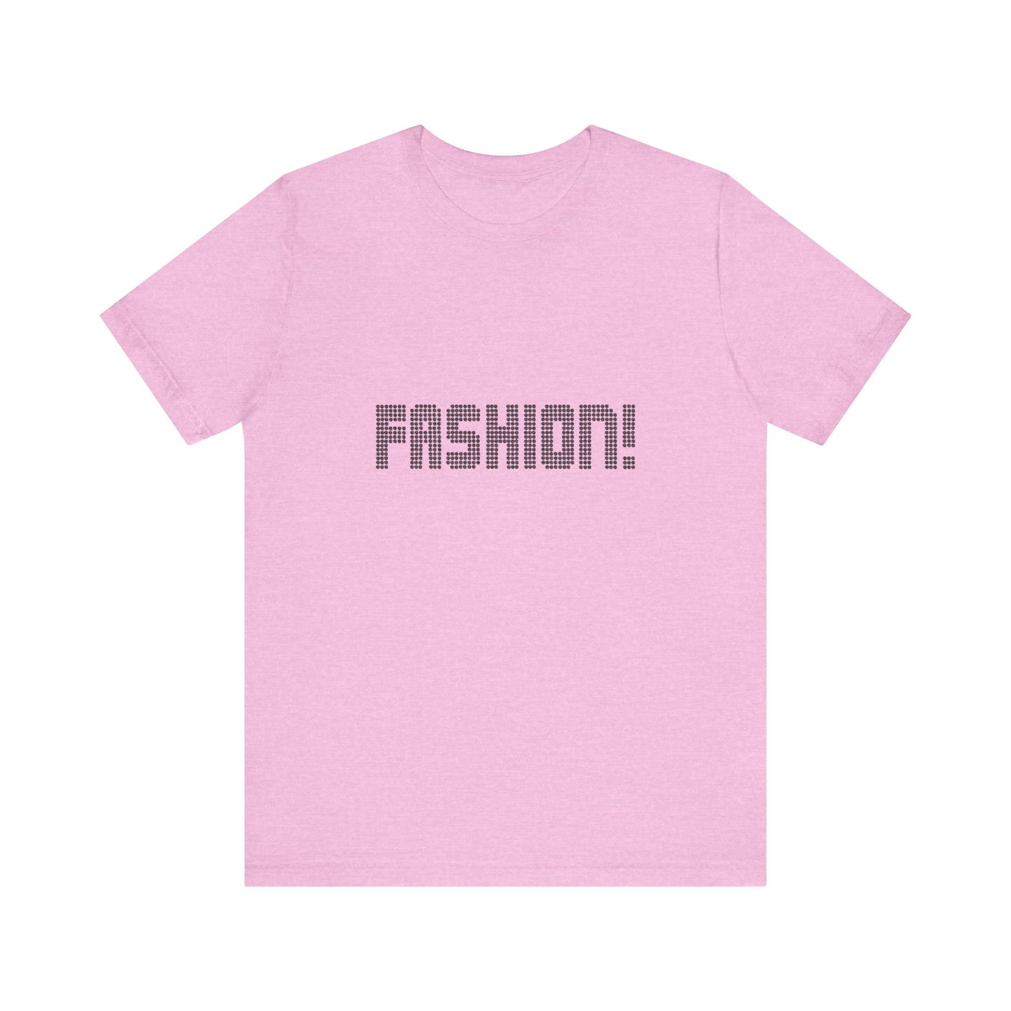 FASHION! — Psych Faux Rhinestones Retro Tee (Light)