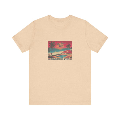 Del Boca Vista (Move Here For Spite!) — Seinfeld Retro Tee (Light)