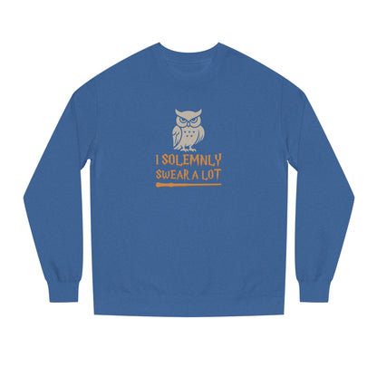 I Solemnly Swear a Lot — Harry Potter Retro Sweatshirt (Dark)