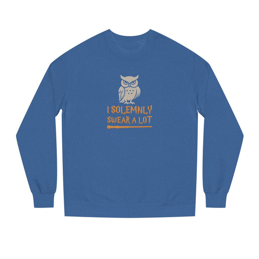 I Solemnly Swear a Lot — Harry Potter Retro Sweatshirt (Dark)