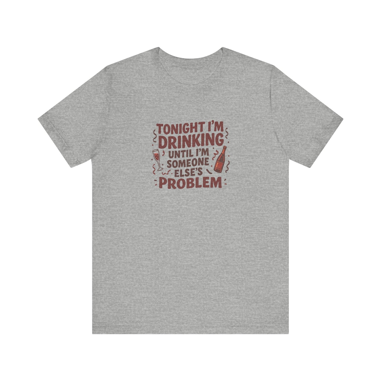 The Problem is Coming From Inside the Bar — Retro Tee (Light)