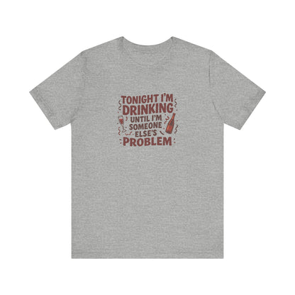 The Problem is Coming From Inside the Bar — Retro Tee (Light)