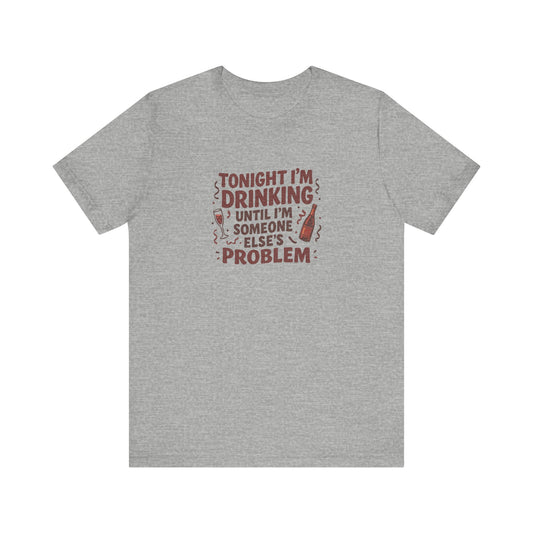 The Problem is Coming From Inside the Bar — Retro Tee (Light)